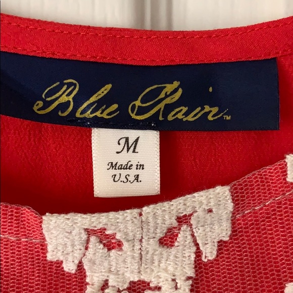 Red lace tank - Picture 2 of 4